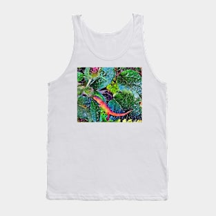 Cute little newt print Tank Top